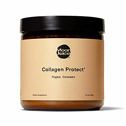 Moon Juice Collagen Protein Powder - Boosts Skin Hydration & Nourishment - Vegan, Non-GMO - 4.5oz