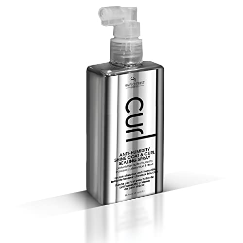 Hair Chemist CURL Anti-Humidity Shine Coat Spray - Frizz Control & Curl Retention - 3 oz