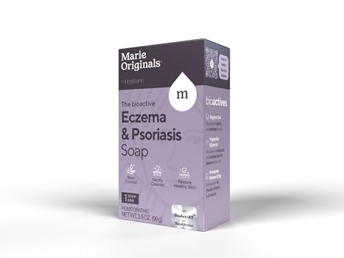 Marie Originals Eczema Cream Bar - Natural Relief for Itchy, Dry Skin, Gentle Detox - 1 Bar