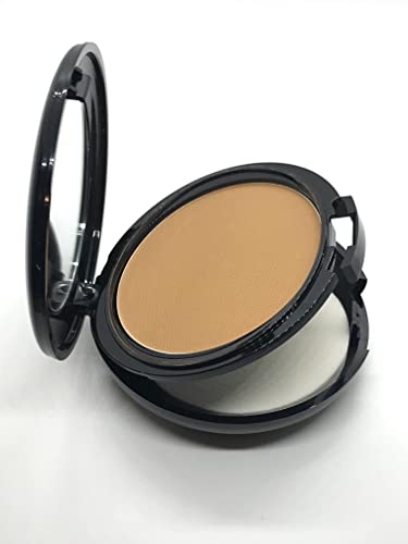 FACEWORKS Hypoallergenic Foundation Compact - Matte Finish, Squalane, Paraben-Free - Golden Honey