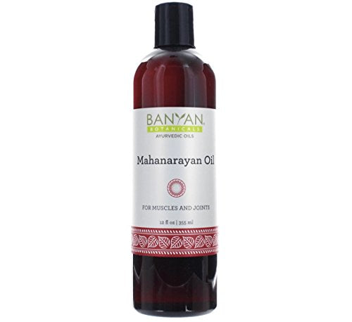 Banyan Botanicals Mahanarayan Oil - Soothes Muscles, Supports Joint Comfort - 99% Organic, 12oz