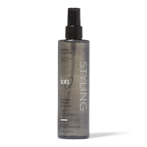 ion Hair Gel - Anti-Frizz, Flexible Hold, Adds Volume, Vegan, Alcohol-Free - 8oz