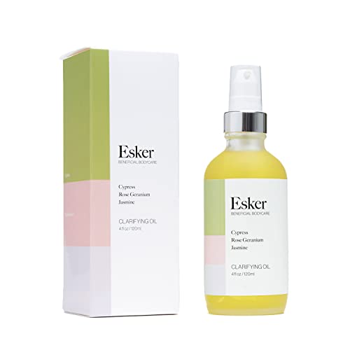 ESKER Body Oil - Clarifying Treatment for Sensitive Skin, Vegan & Cruelty-Free - 4 fl oz