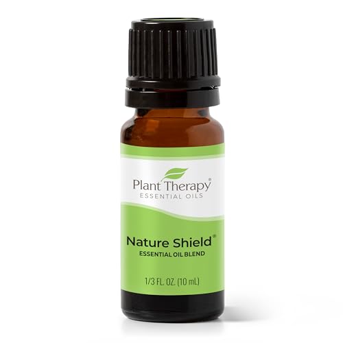 Plant Therapy Nature Shield Essential Oil Blend - Repels Outdoor Pests, 100% Pure - 10 mL