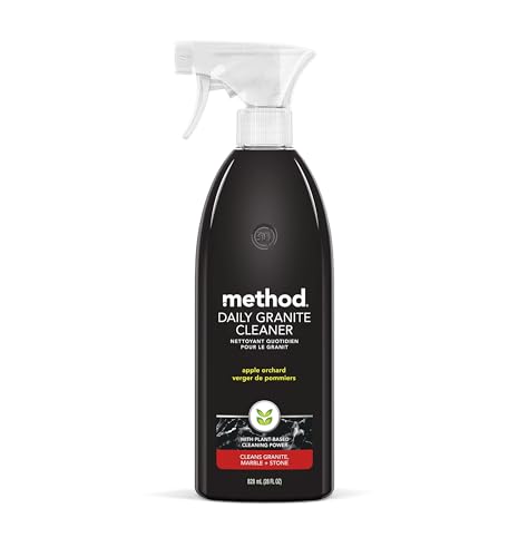 Method Daily Granite Cleaner - Plant-Based, Streak-Free Shine, Apple Orchard Scent - 28oz