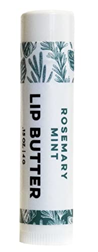 DAYSPA Body Basics Rosemary Mint Lip Butter - Hydrating, Organic Oils & Beeswax - 0.15oz