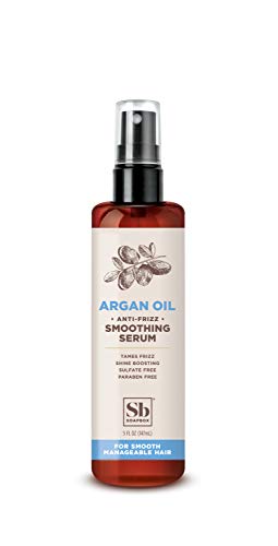 Soapbox Argan Oil Hair Serum - Hydrates, Repairs Damage & Controls Flyaways - 5 Fl oz