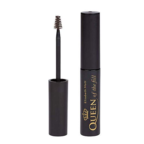 Elizabeth Mott Eyebrow Gel - Natural Fill & Cover for Gray, Long-Lasting, Cruelty-Free - 4g