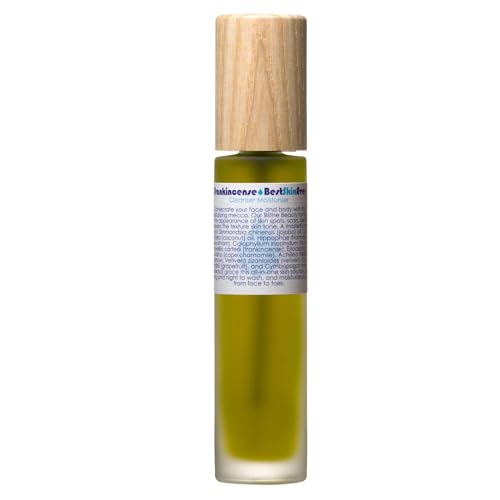 Living Libations Moisturizer - All-in-One Cleanser & Exfoliator, Wildcrafted Frankincense - 1oz