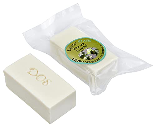 Desert Oasis Skincare Bar Soap - Moisturizing with 15% Jojoba Oil, Unscented - 2 oz