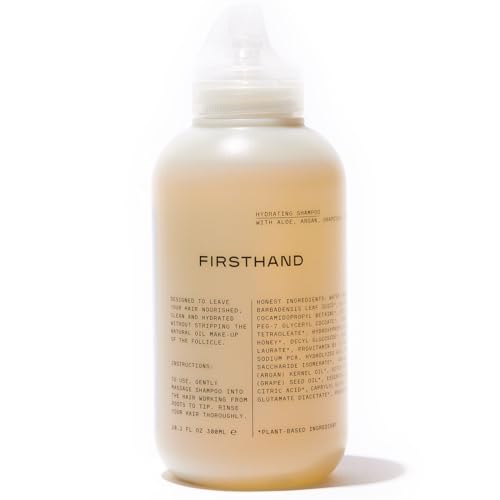 Firsthand Supply Hydrating Shampoo - Softness, Shine, No Parabens or Sulfates - 10.1oz