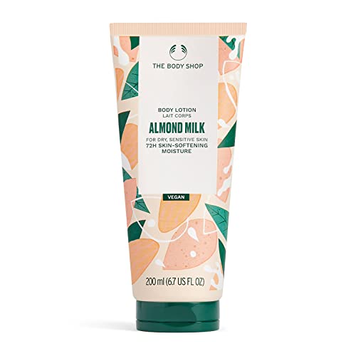 The Body Shop Almond Milk and Honey Body Lotion - Hydrating for Dry Skin, Hypoallergenic - 6.7oz