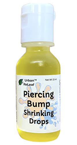 Urban ReLeaf Piercing Bump Drops - Natural Essential Oils for Scars and Nodules - 15ml