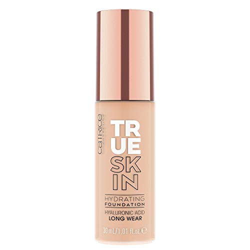 Catrice True Skin Hydrating Foundation - Vegan, Lightweight, Medium Coverage, 20 Shades - 30ml