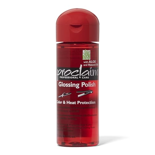 Proclaim Heat Protectant - Strengthens Hair, Reduces Frizz, Aloe & Natural Oils - 8oz