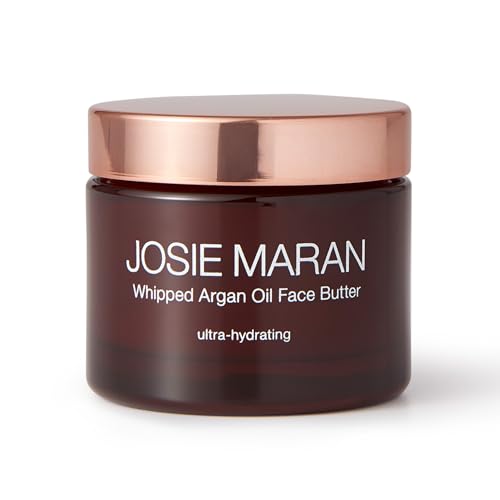 Josie Maran Whipped Argan Oil Face Butter - Anti-Aging & Redness Relief - Vegan, 1.69oz