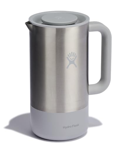 Hydro Flask French Press - Durable Stainless Steel, Temperature Retention, Easy Pour - 12oz