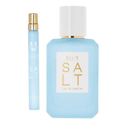 Ellis Brooklyn SALT Eau De Parfum - Vegan Ambergris, Ylang Ylang, Long Lasting - 50ml