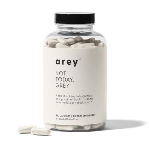 Not Today, Grey Hair Supplement - Slows Grey Growth, Promotes Thicker Hair, Vegan - 3 Month Supply