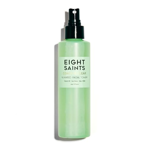 Eight Saints Face Toner - Minimizes Pores & Redness, Alcohol-Free with Kelp & Vitamin B5 - 6oz