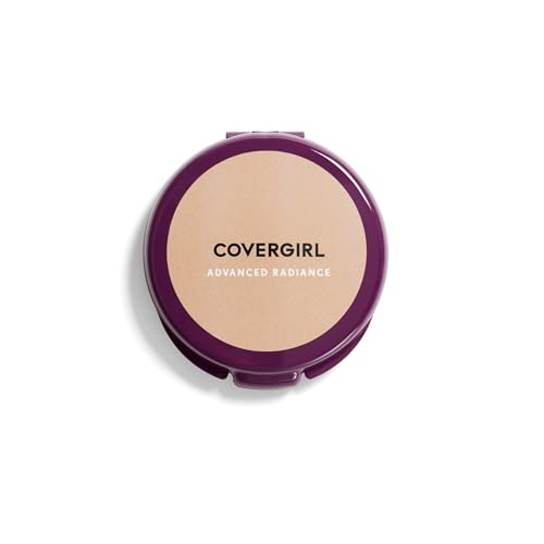 COVERGIRL Advanced Radiance Pressed Powder - Age-Defying, Even Skin Tone, 0.39 oz