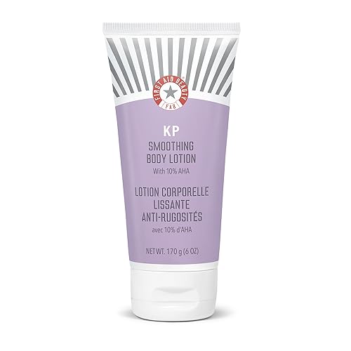 First Aid Beauty KP Smoothing Body Lotion - Exfoliates & Hydrates with 10% Lactic Acid - 6oz