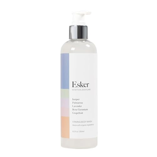 ESKER Body Wash - Firming & Hydrating with Essential Oils, Recycled Packaging - 8.5oz