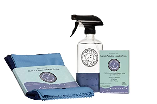 Nantucket Footprint All Purpose Cleaner - Fresh Streak-Free Shine, Low Toxicity - Window Bundle