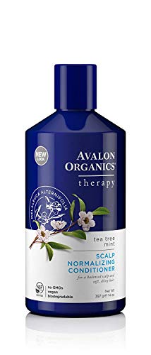 Avalon Organics Conditioner - Nourishes Hair, Relieves Scalp Discomfort, Tea Tree Mint - 14oz