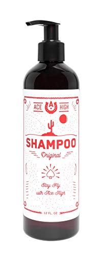 Ace High Shampoo - Deep Cleansing, Promotes Scalp Health, Sulfate Free - 12oz