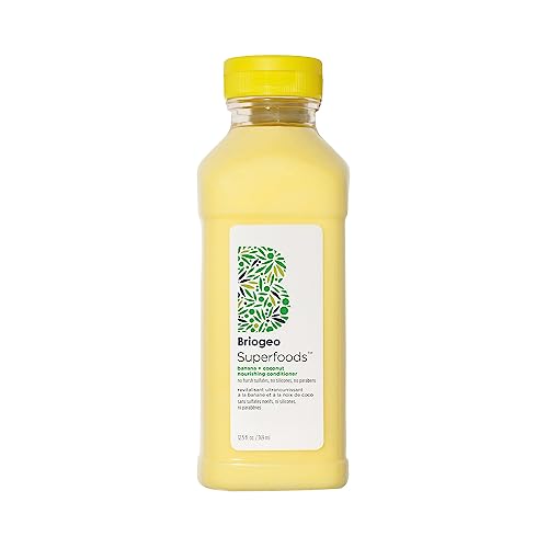 Briogeo Banana + Coconut Conditioner - Nourishes Dry Hair, Supports Healthy Scalp - 12.5 fl oz