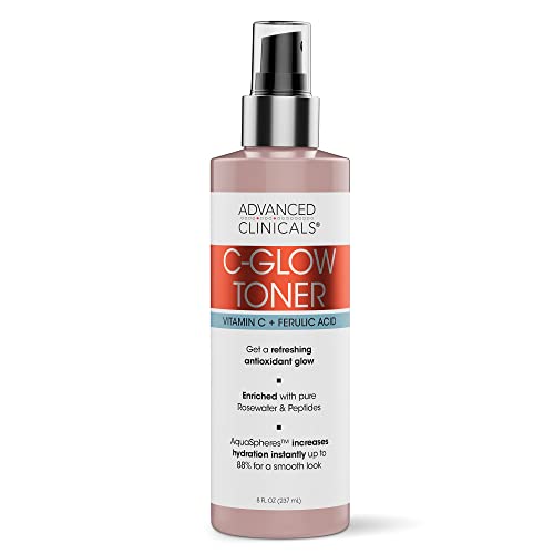 Advanced Clinicals Vitamin C Facial Mist - Instant Hydration, Antioxid