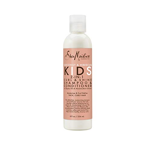 SheaMoisture Kids Shampoo & Body Wash - Hydrating Curls, No Sulfates or Parabens - 3 Count