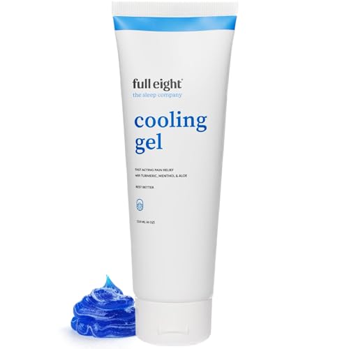 Full Eight Cooling Gel - Fast-Acting Pain Relief with Natural Ingredients, USA Made - 4 oz