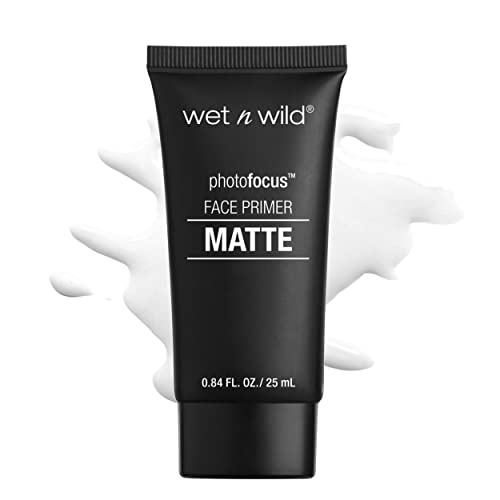 wet n wild Face Primer - Smooths Skin, Reduces Shine, Hydrating with Aloe & Vitamin E - 1oz