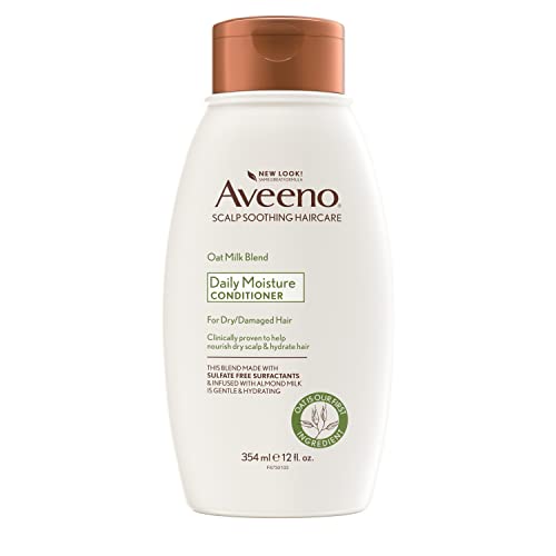 OGX Aveeno Oat Milk Blend Conditioner - Hydrating, Nourishing for Healthy Scalp & Hair - 12 Fl Oz