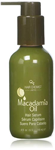 Hair Chemist Macadamia Oil Hair Serum - Heals, Adds Shine, UV Protection - 4oz