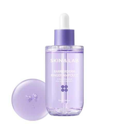 [SKIN&LAB] Barrierderm Ringer Ampoule - Intense Hydration, Strengthens Skin Barrier - 2.36 fl oz