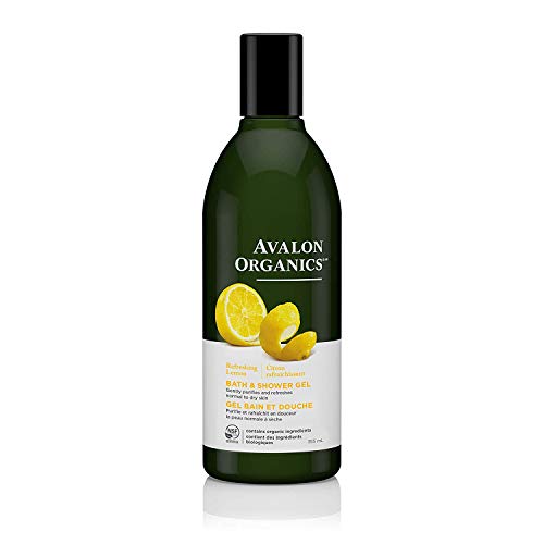 Avalon Organics Body Wash - Refreshing Lemon, Certified Organic, Cruelty-Free - 12oz