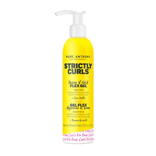 Marc Anthony Hair Gel - Defines Curls, Adds Shine & Moisture with Shea Butter - 8oz