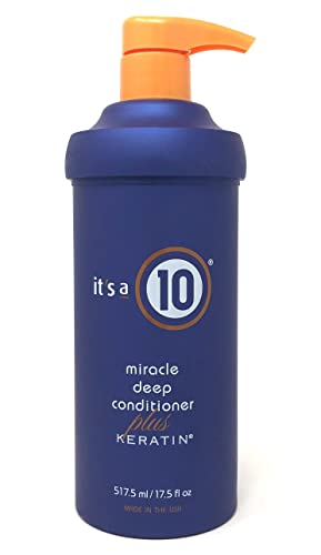 It's A 10 Miracle Deep Conditioner - Restores Moisture, Paraben-Free, 17.5 oz