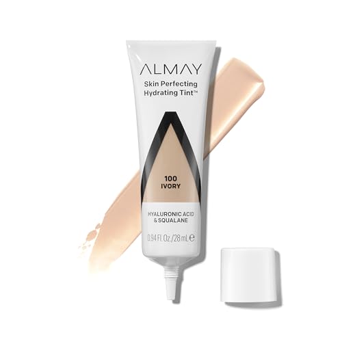 Almay Hydrating Liquid Foundation Tint - Light Coverage, Skin-Caring Ingredients - 0.94 fl oz