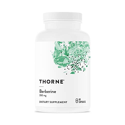 THORNE Berberine Herbal Supplement - Supports Heart, Immune & Gut Health - 200 mg, 60 Capsules