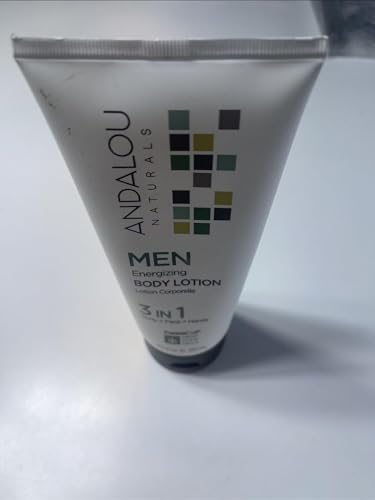 Andalou Naturals CannaCell MEN Body Lotion - Nourishing, 100% Vegan, THC Free - 8.5oz