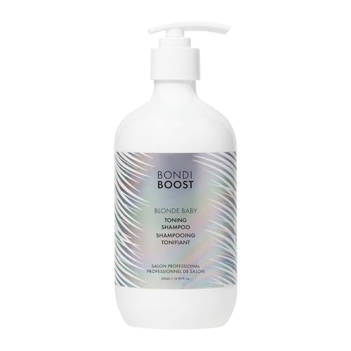 BONDIBOOST Blonde Baby Purple Shampoo - Brightens Hair, Hydrates & Nourishes - 16.90fl oz