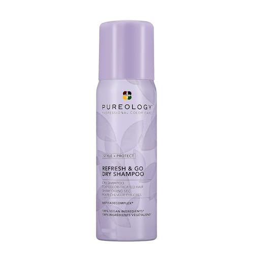 Pureology Refresh & Go Dry Shampoo - Oil Absorbing, Color-Safe, Vegan - 1.4 Oz.