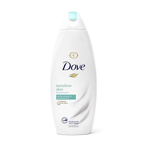 Dove Shower Gel - Hypoallergenic Moisturizer for Sensitive Skin, 22oz with NutriumMoisture