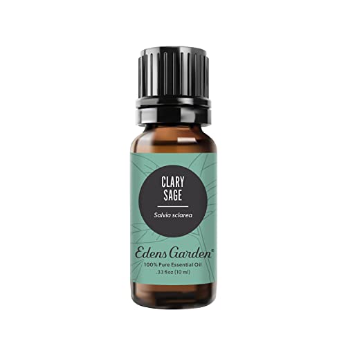 Edens Garden Clary Sage Essential Oil - Calming Aroma, Therapeutic Benefits - 10 ml