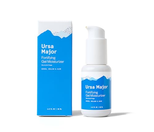 Ursa Major Moisturizer - Hydrating Gel for All Skin Types, Vegan & Cruelty-Free - 1.6oz