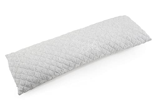 Honeydew Body Pillow - Adjustable Cool Gel Memory Foam, Hypoallergenic & CertiPUR-US - USA Made